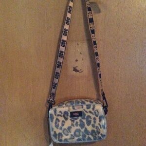 Cheetah print ugg purse